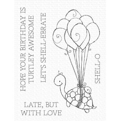 My Favorite Things Clear Stamps - Turtley Awesome